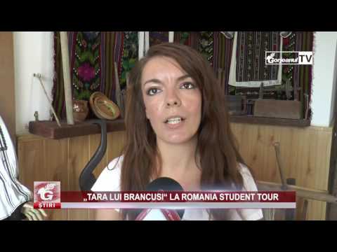„ȚARA LUI BRÂNCUȘI“ LA ROMÂNIA STUDENT TOUR
