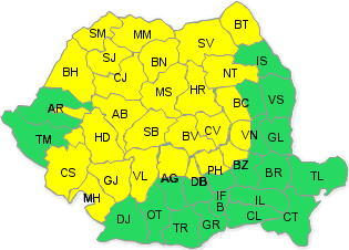 Gorjul, sub cod galben