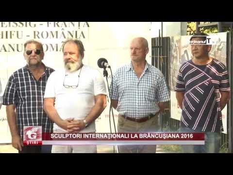 SCULPTORI INTERNAŢIONALI LA BRÂNCUŞIANA 2016