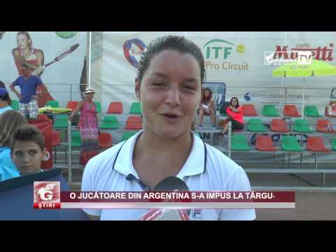 O JUCĂTOARE DIN ARGENTINA S-A IMPUS LA TÂRGU JIU