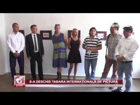 S-A DESCHIS TABĂRA INTERNAŢIONALĂ DE PICTURĂ