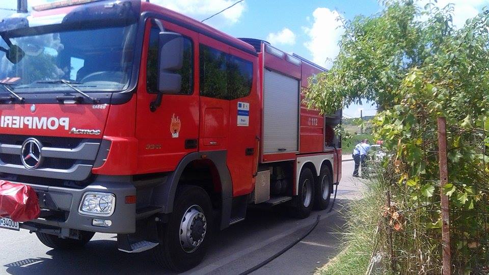 Incendiu de la un fier de călcat