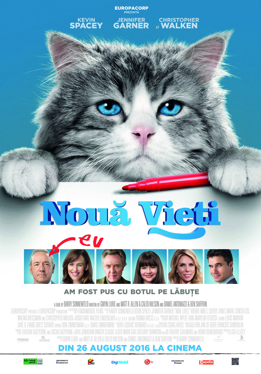 Nine Lives (2016) Nouă vieți – 15:00