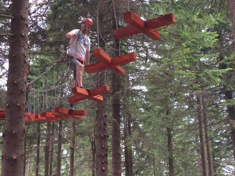 Primul parc de aventură din Gorj, deschis la Rânca