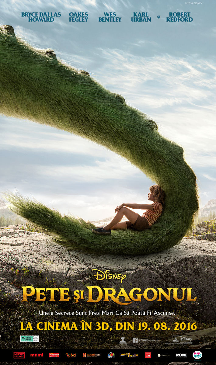 Pete’s Dragon (2016) Pete şi dragonul – 17:00(3D)