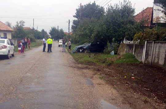 Accident la Bălești