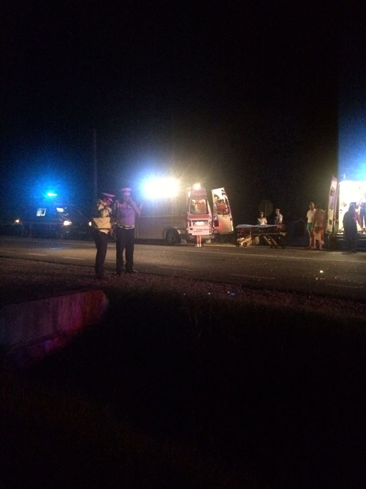 Accident mortal la Bâlteni! Fiica unui polițist, la spital după ce a lovit mortal un bătrân