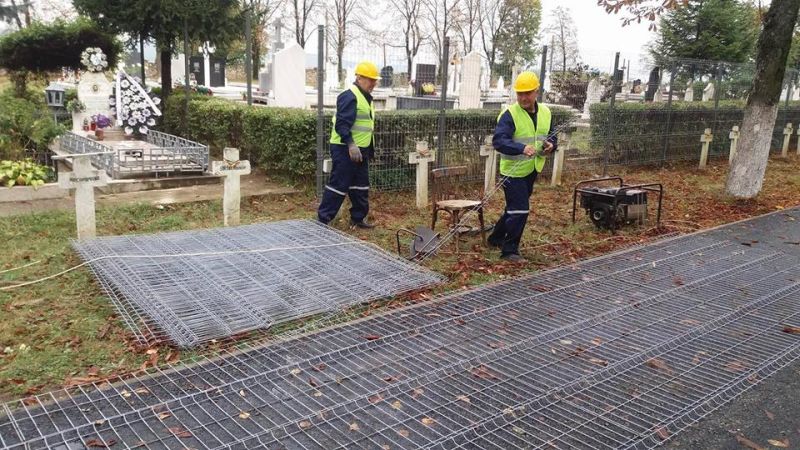 Cimitirul Eroilor se reamenajează