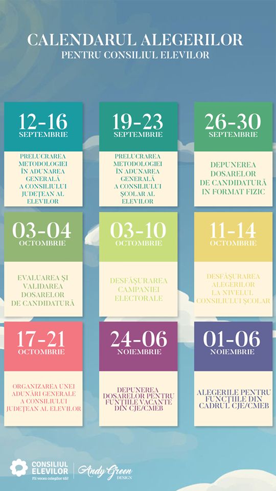 Încep alegerile în școli