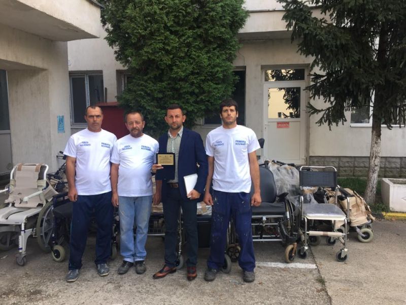 Spitalul Rovinari, renovat și mobilat cu sprijinul unei fundații