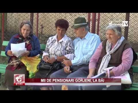 MII DE PENSIONARI GORJENI, LA BĂI