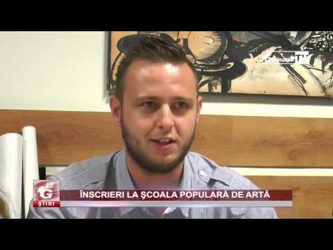 ÎNSCRIERI LA ŞCOALA POPULARĂ DE ARTĂ