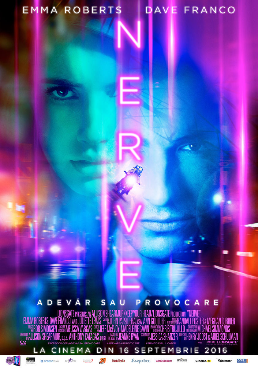Nerve (2016) Nerve: Adevăr sau provocare – 20:00