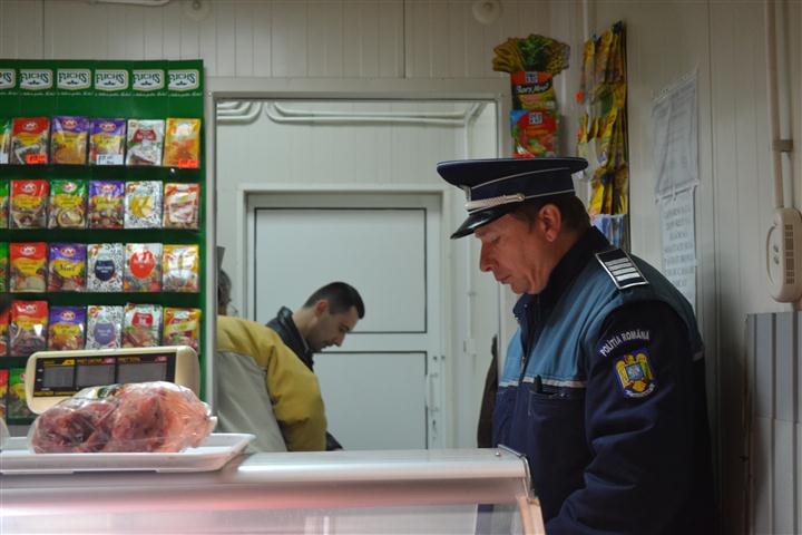 Poliţia Economică şi DSV, în controale comune prin satele din Gorj