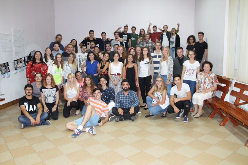 Schimb de experiență între tineri din șapte țări