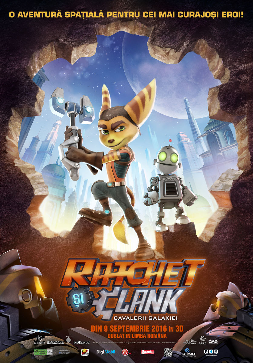 Ratchet and Clank (2016) Ratchet şi Clank. Cavalerii galaxiei – 14:00(3D, ro)