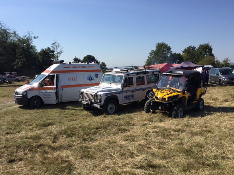 Asistență Salvamont, pentru participanții la Rallycross