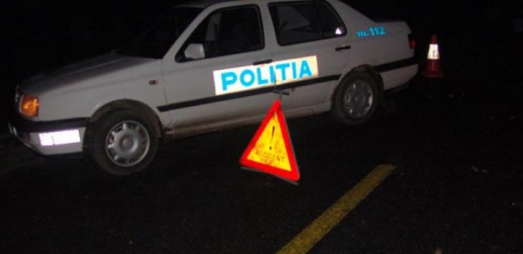 Tamponare la Dragotești, încheiată cu dosar penal