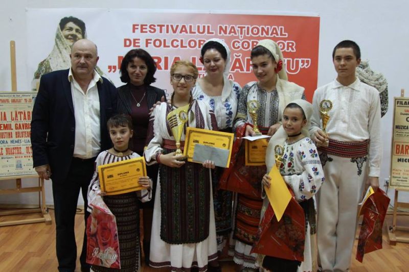 Trofeul Festivalului Național de Folclor al Copiilor ”Maria Lătărețu” a rămas în Gorj