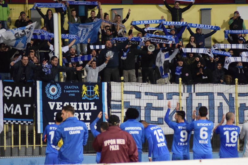 Craiova “joga bonito”! Egal spectaculos între Universitatea şi Gaz Metan