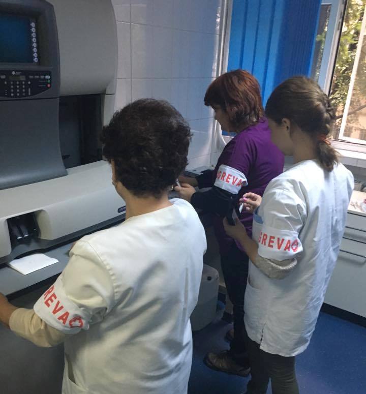 Grevă japoneză în spitalele gorjene