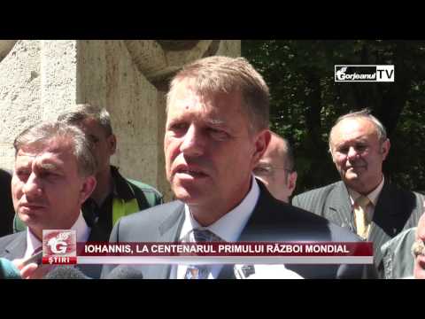 IOHANNIS, LA CENTENARUL PRIMULUI RĂZBOI MONDIAL