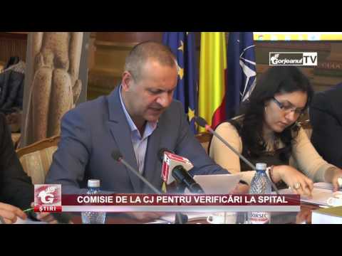 COMISIE DE LA CJ PENTRU VERIFICĂRI LA SPITAL