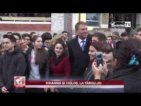 IOHANNIS ȘI CIOLOȘ, LA TÂRGU-JIU