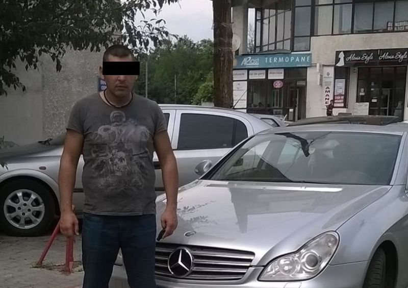 Urmărire pe străzile din Târgu-Jiu, pentru prinderea unui târgujian care conducea o mașină de lux
