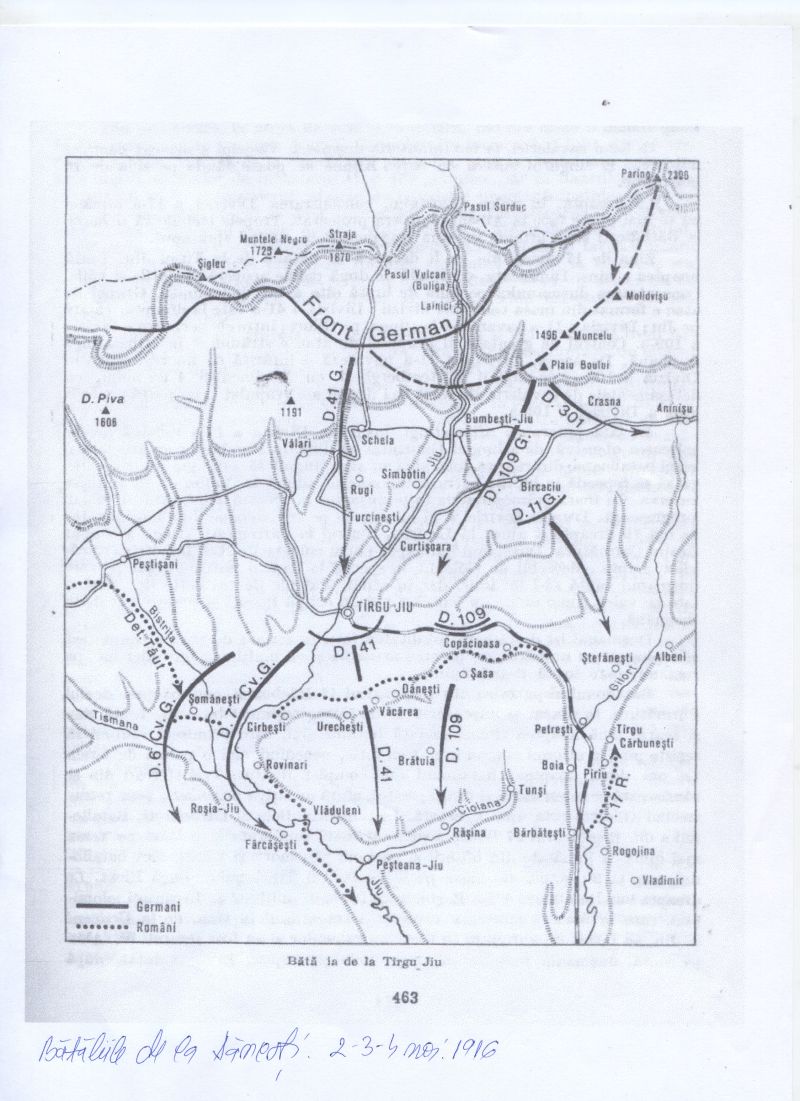 100 de ani de la luptele din comuna Dăneşti – Eroina de la Jiu a căzut prizonieră la Șasa