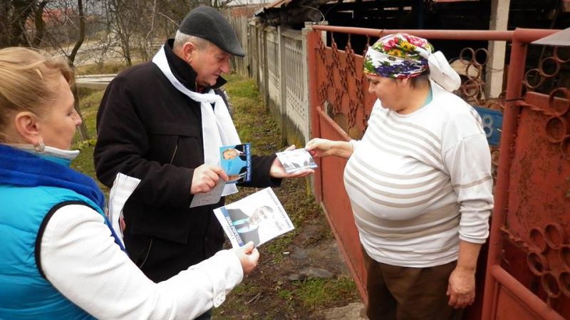 Campania ALDE a continuat la porțile localnicilor din Roșiuța