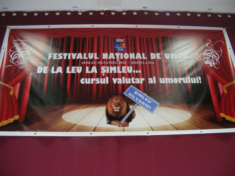 La Şimleu Silvaniei – Festivalul Naţional de Umor „De la LEU la ŞIMLEU… cursul valutar al umorului!” – Ediţia a II-a