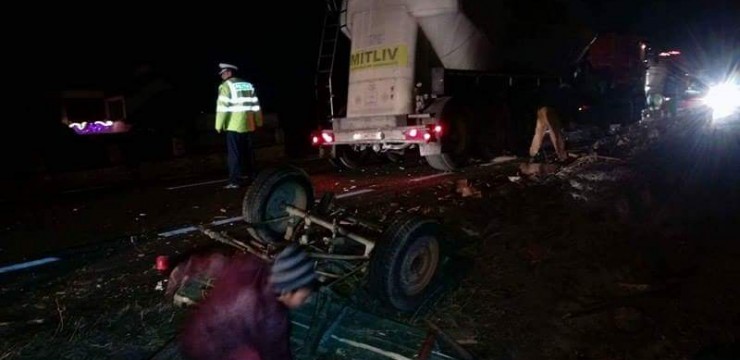 Accident cu trei victime pe DE 79
