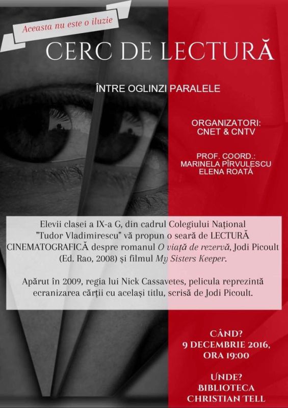Evenimente dedicate teatrului și lecturii, la Biblioteca Județeană ”Christian Tell”
