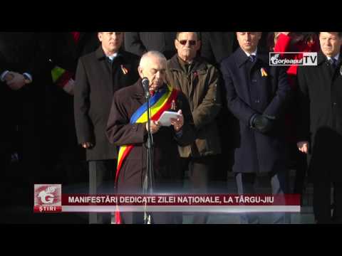 MANIFESTĂRI DEDICATE ZILEI NAȚIONALE, LA TÂRGU-JIU