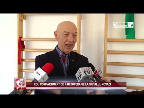 NOU COMPARTIMENT DE KINETOTERAPIE LA SPITALUL NOVACI