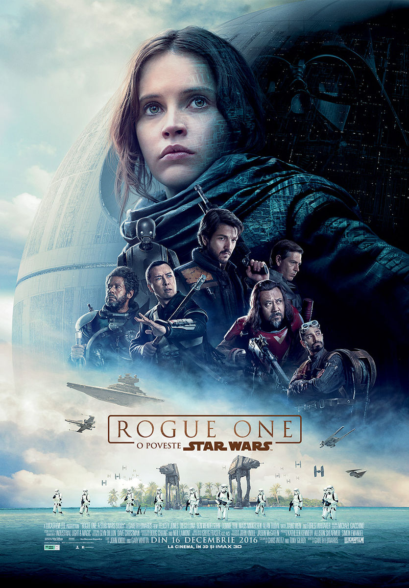 Rogue One: A Star Wars Story (2016) Rogue One: O poveste Star Wars – 16:00(3D), 20:30(3D)