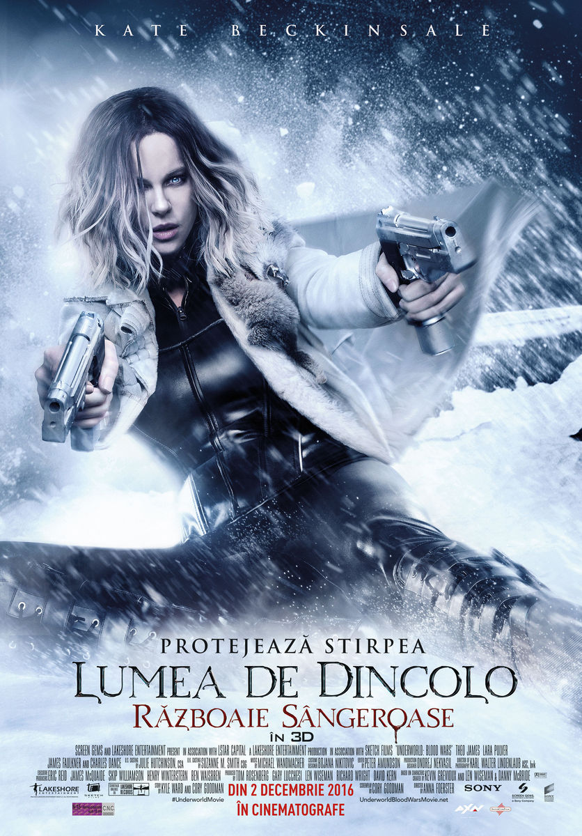 Underworld: Blood Wars (2016) Lumea de Dincolo: Războaie Sângeroase – 20:00(3D)