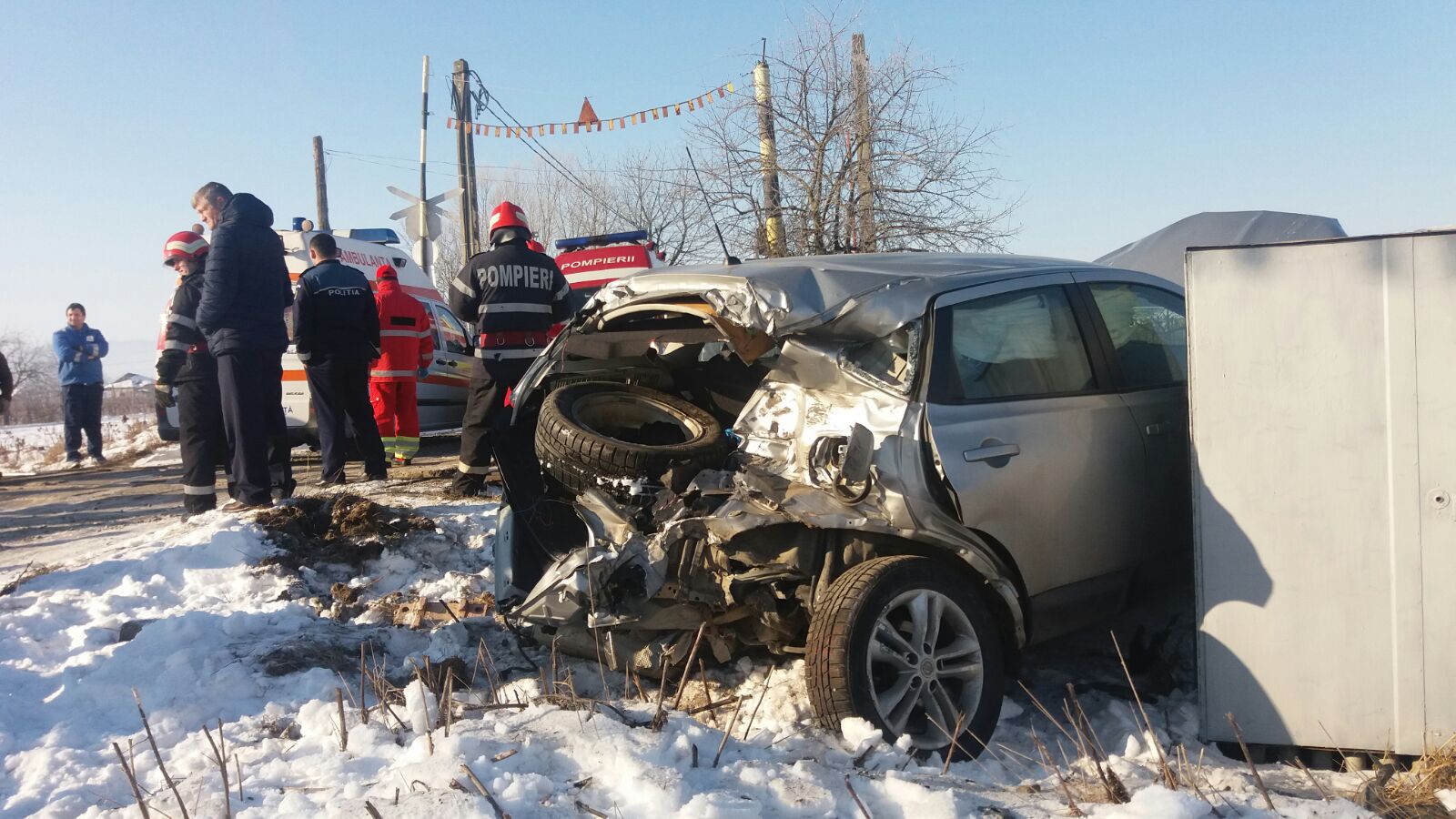 Accident feroviar la Bobaia