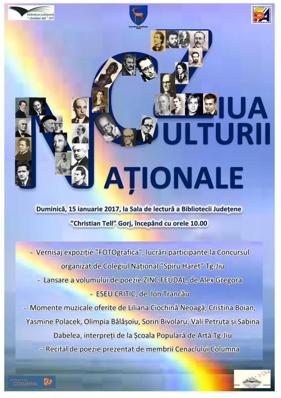 De Ziua Culturii Naționale – Dimineață dedicată muzicii și poeziei, la Biblioteca Județeană Gorj
