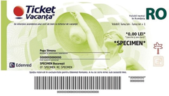 Bugetarii primesc tichete de vacanţă
