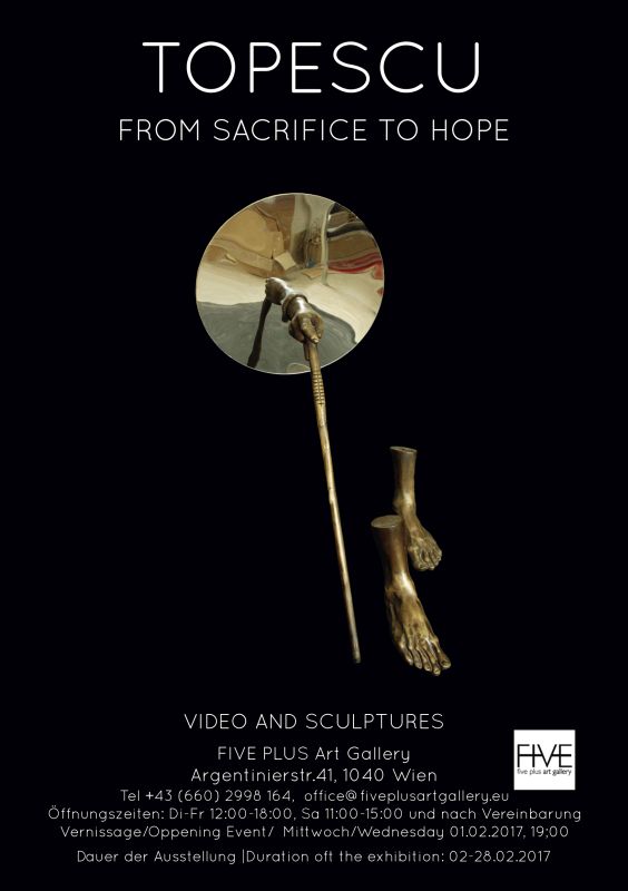 Lucrări semnate de Mihai Țopescu, expuse la Viena