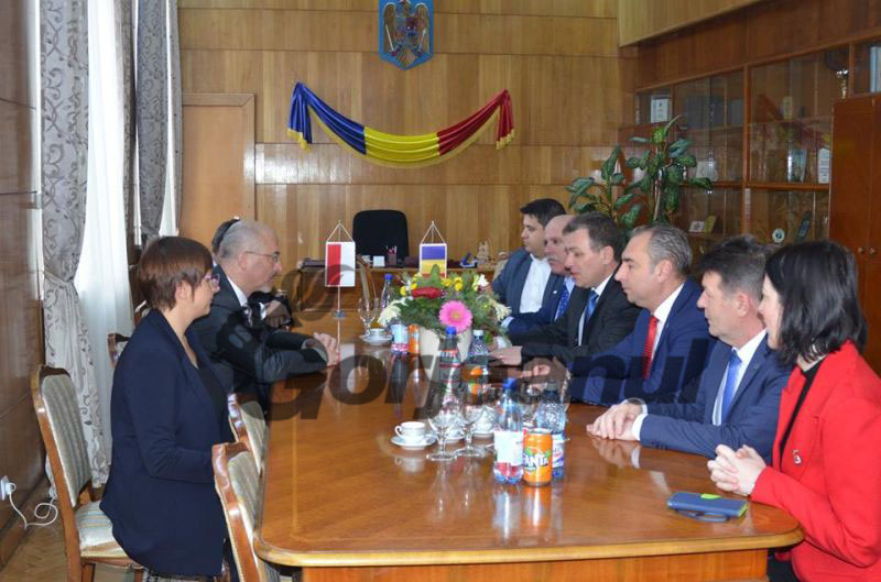 Orașul lui Brâncuși, vizitat de ambasadorul Poloniei