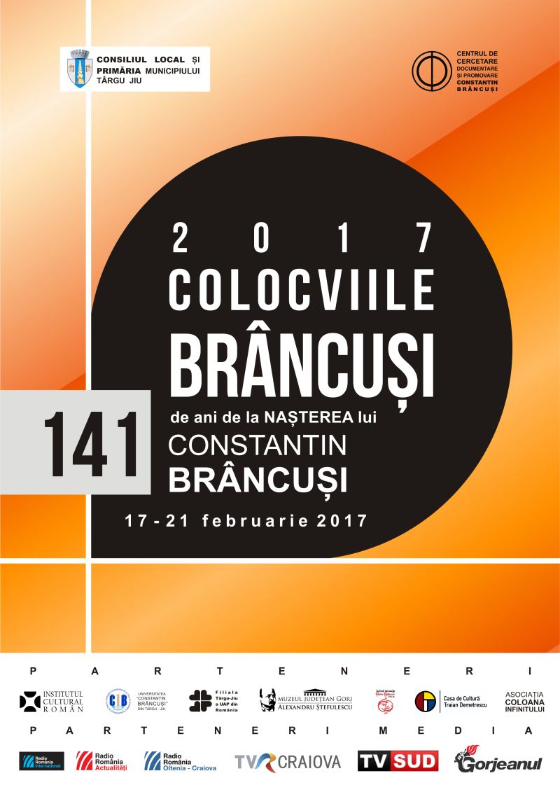 141 de ani de la naşterea maestrului! Debutează Colocviile Brâncuşi 2017, la Târgu-Jiu
