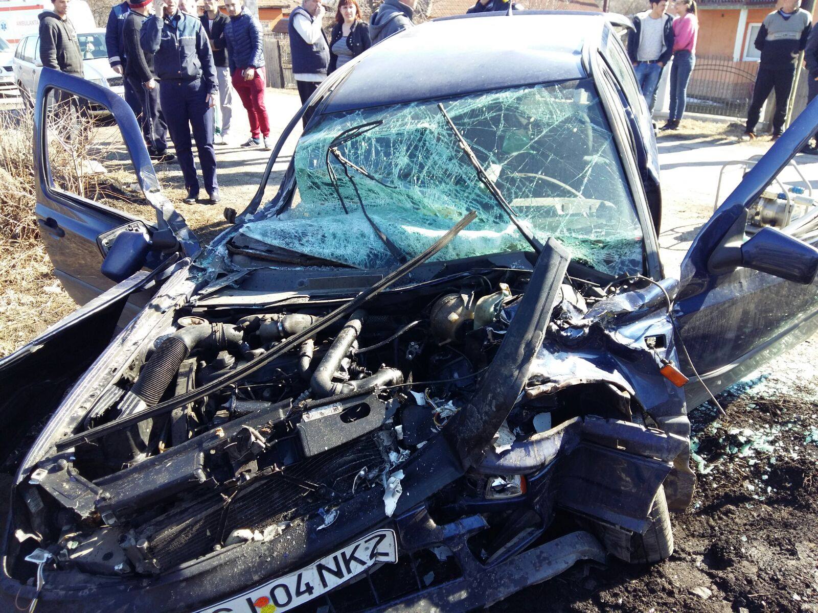 Accident feroviar la Motru