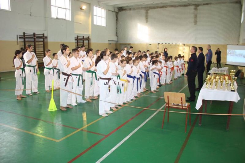 Campionat de karate, la aniversarea C.S. Karate Kyokushinkai Târgu-Jiu