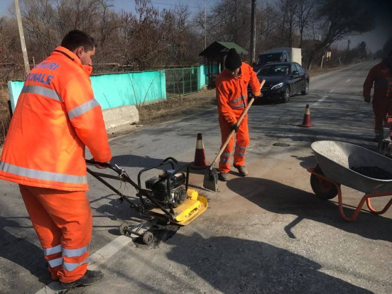 Reparaţii pe drumurile naţionale
