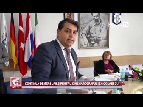 CONTINUĂ DEMERSURILE PENTRU CINEMATOGRAFUL S NICOLAESCU