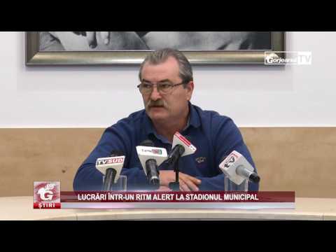 LUCRĂRI ÎNTR-UN RITM ALERT LA STADIONUL MUNICIPAL