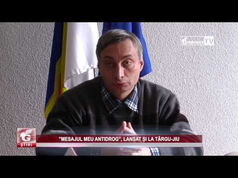 ”MESAJUL MEU ANTIDROG”, LANSAT ȘI LA TÂRGU-JIU